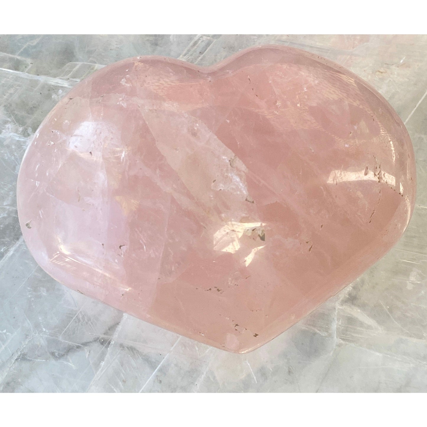 Rose Quartz Heart 001