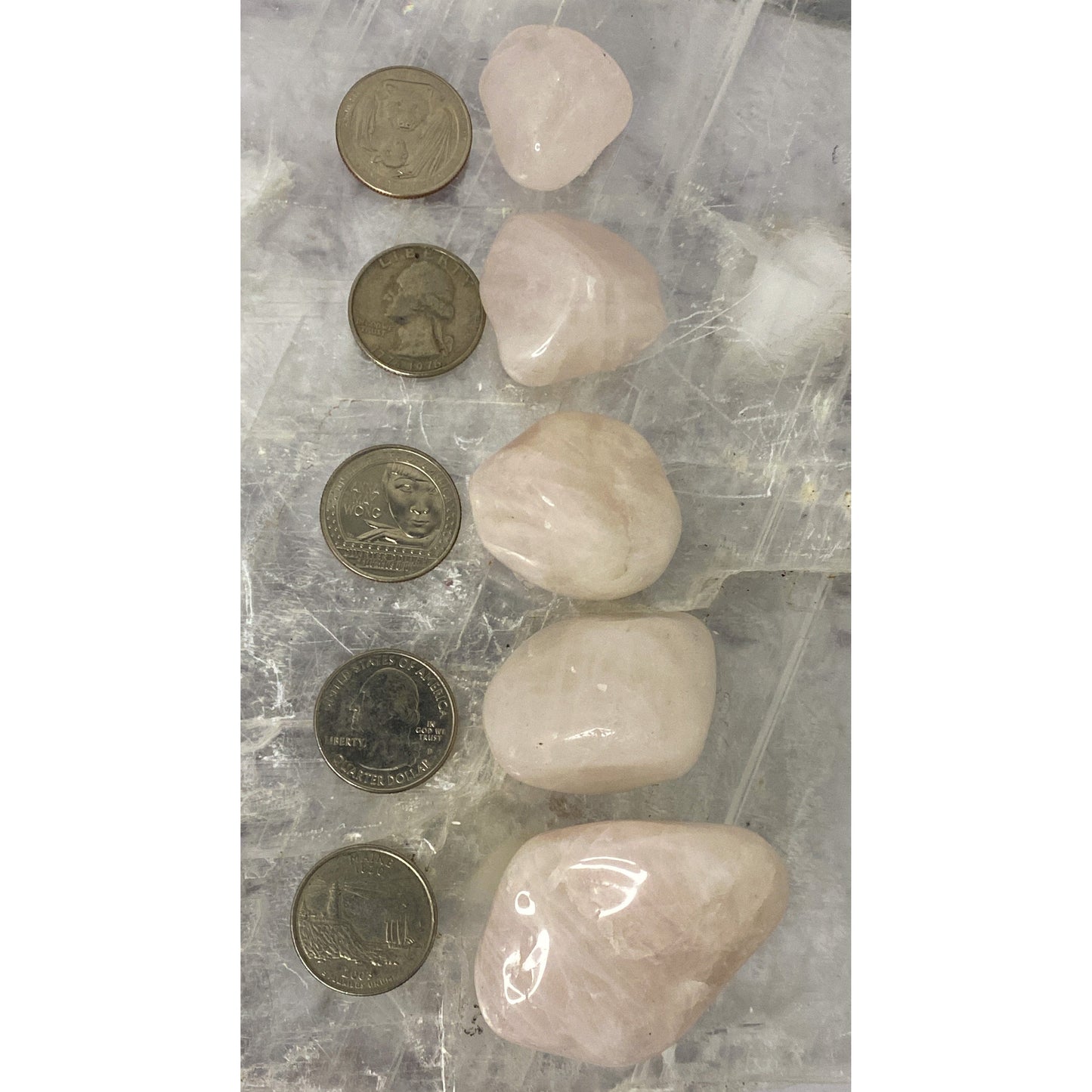Rose Quartz Tumbled Stone