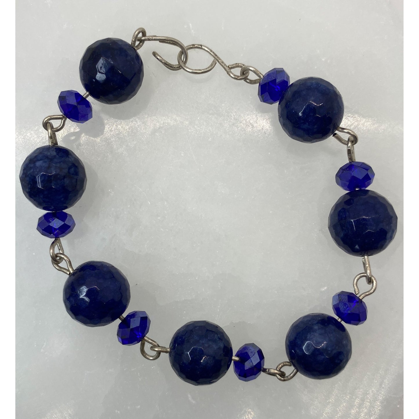 Blue Flame Lapis Lazuli Luxurious Bracelet