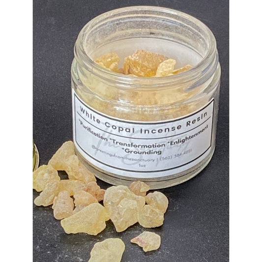 White Copal Resin