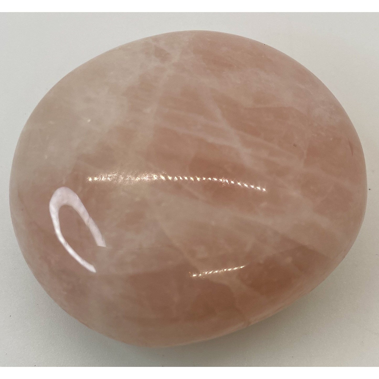 Rose Quartz Palm Stone