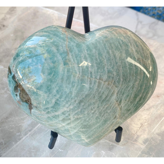 Amazonite Heart