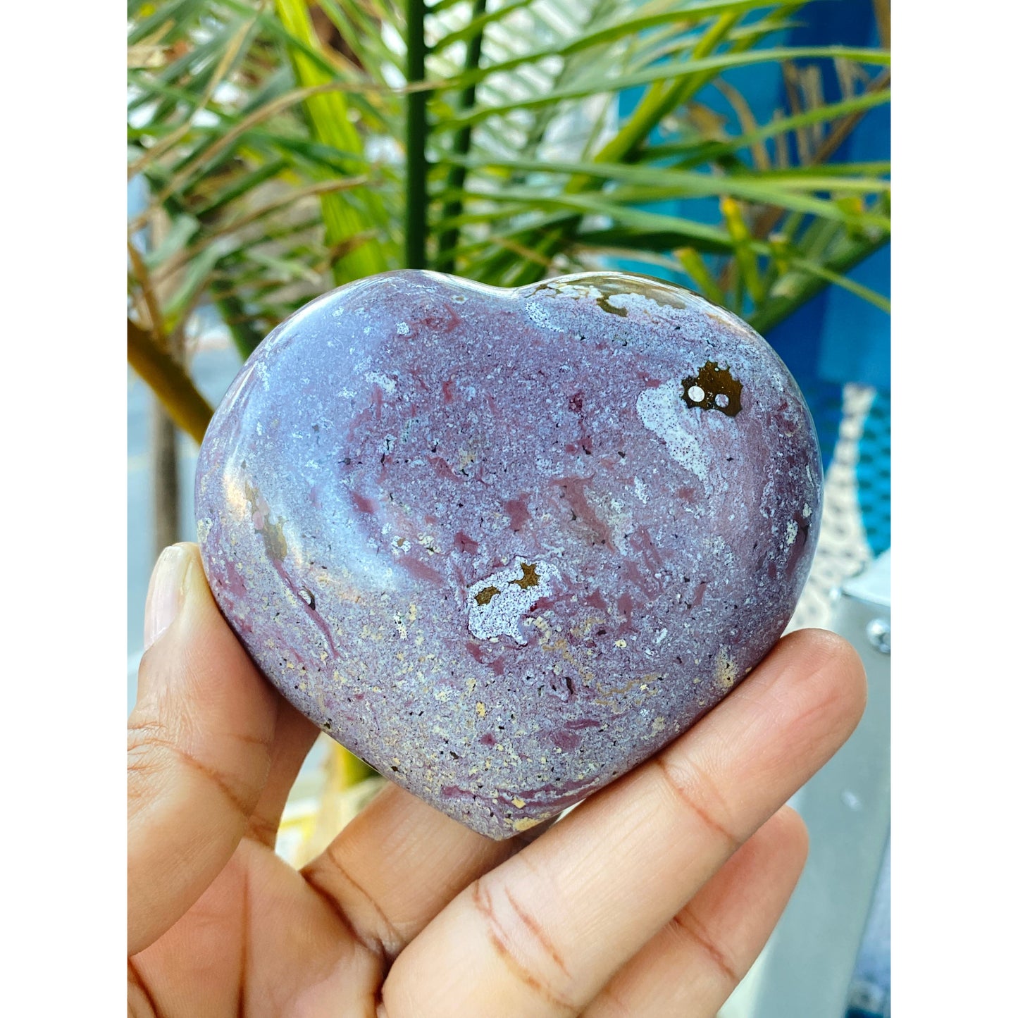Ocean Jasper Heart