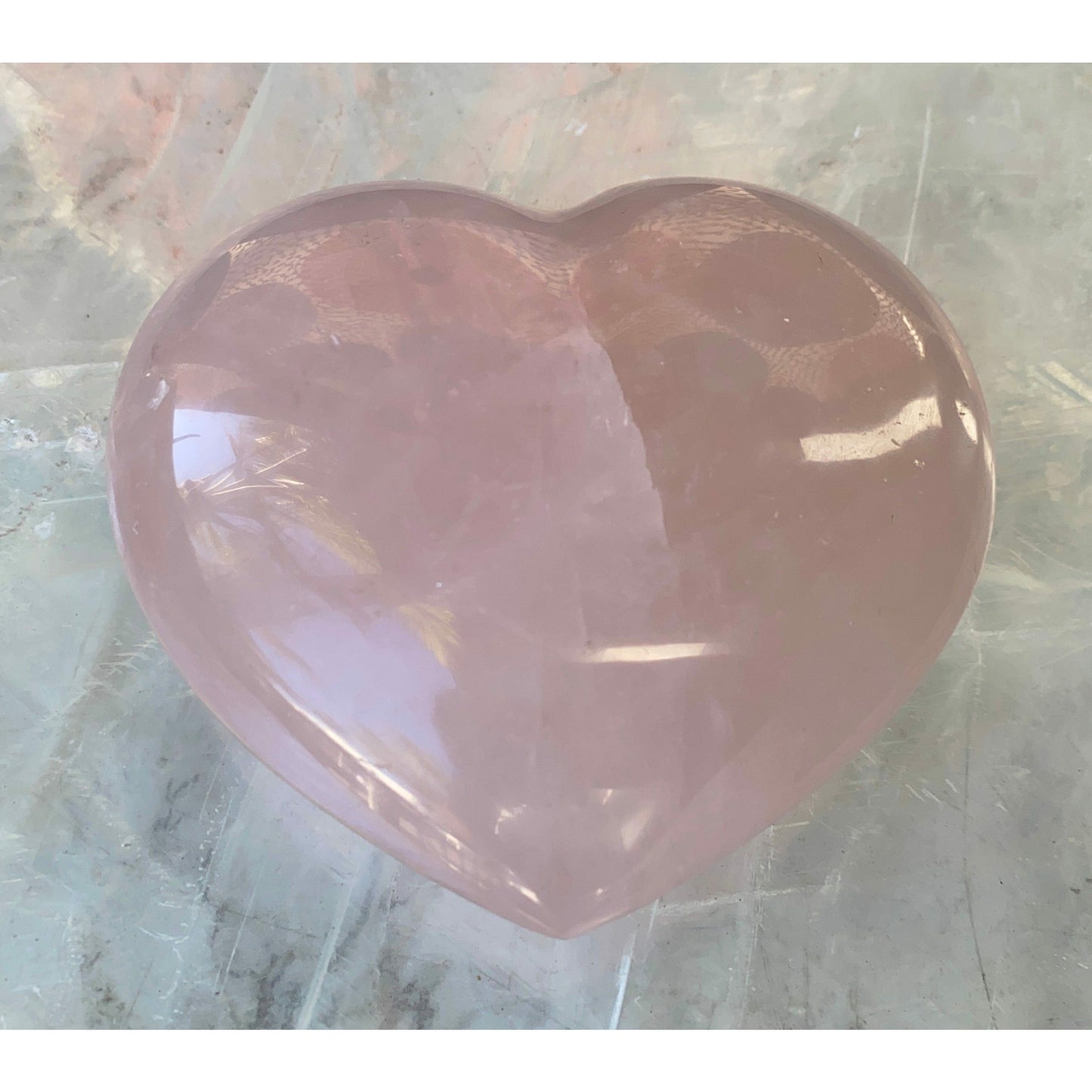 Rose Quartz Heart 003